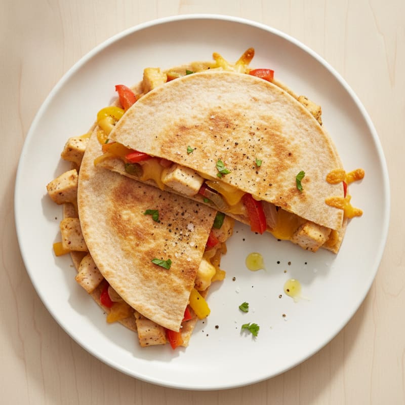 Cheesy Chicken Quesadilla