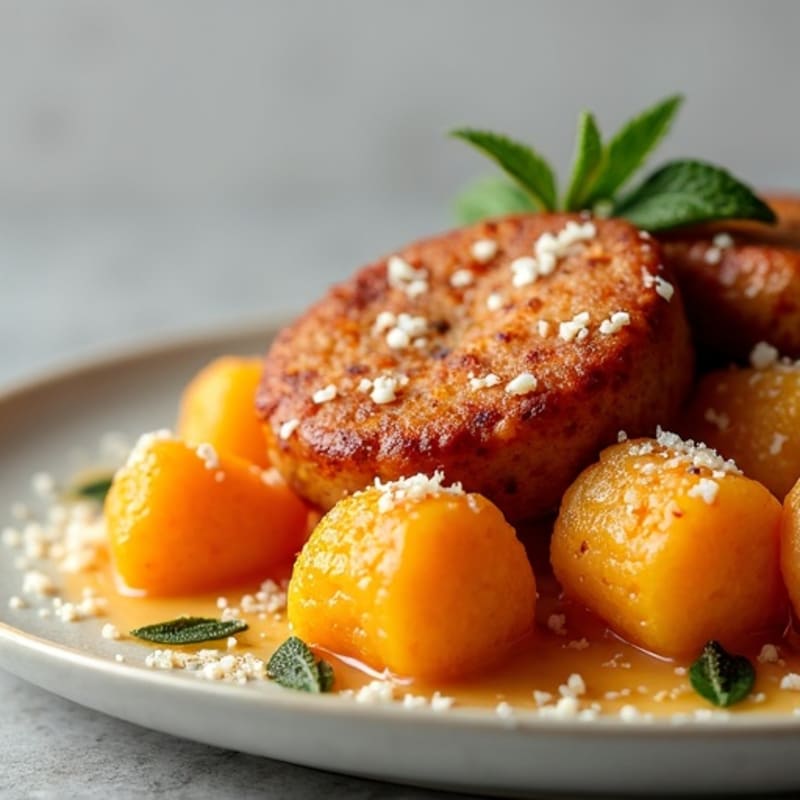 Crispy Sweet Potato Gnocchi with Sage Brown Butter