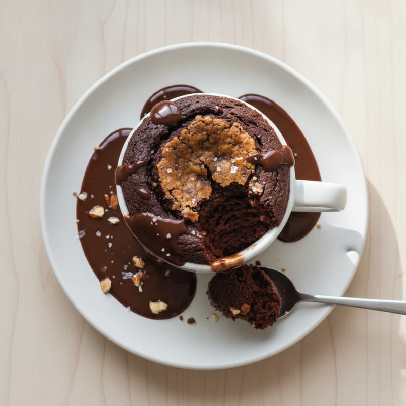 Chocolate Protein Powder Mug Cake