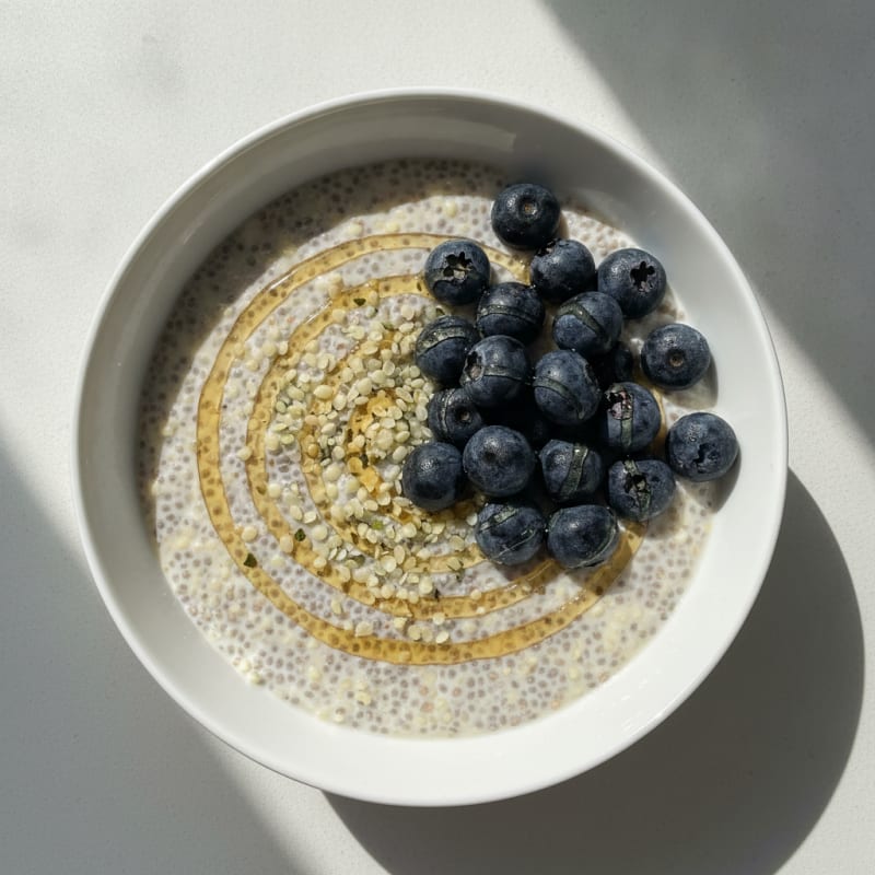 High-Protein Sweet Chia Seed Pudding