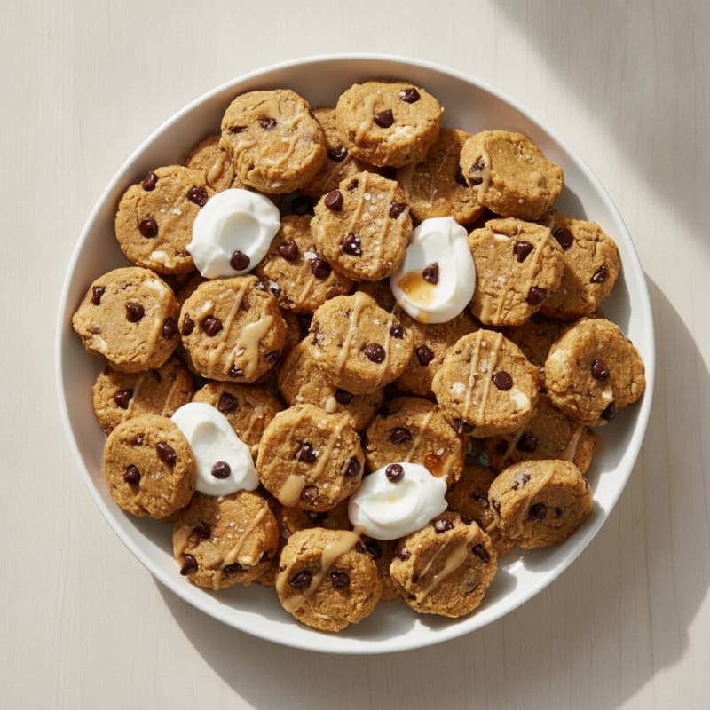 No-Bake High Protein Chocolate Chip Cookie Dough Bites