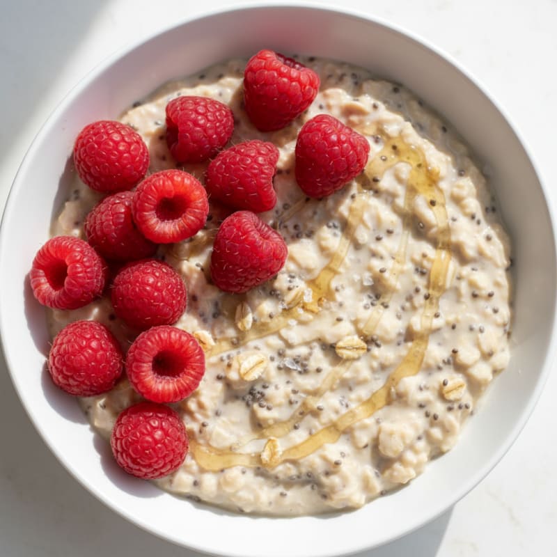 Creamy Vanilla Bean Overnight Oats