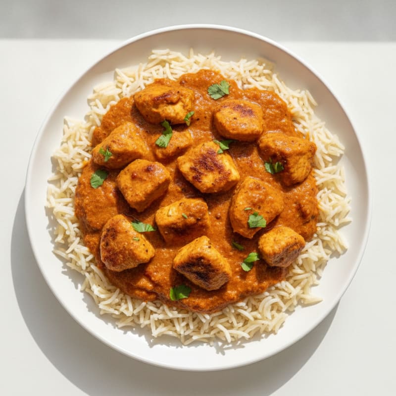 Chicken Tikka Masala with Basmati Rice