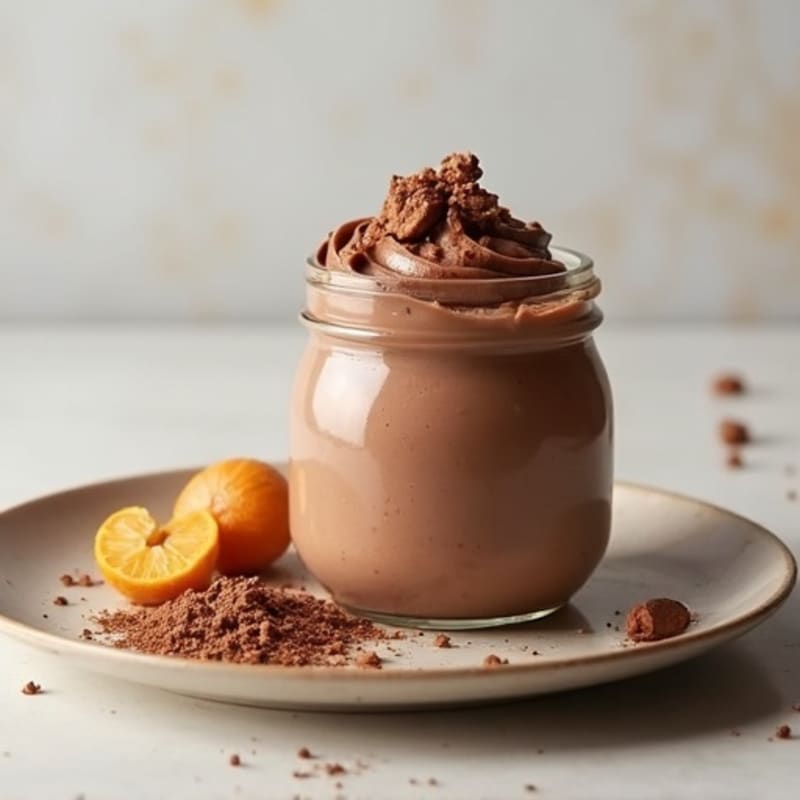 High-Protein Chocolate Peanut Butter Mousse