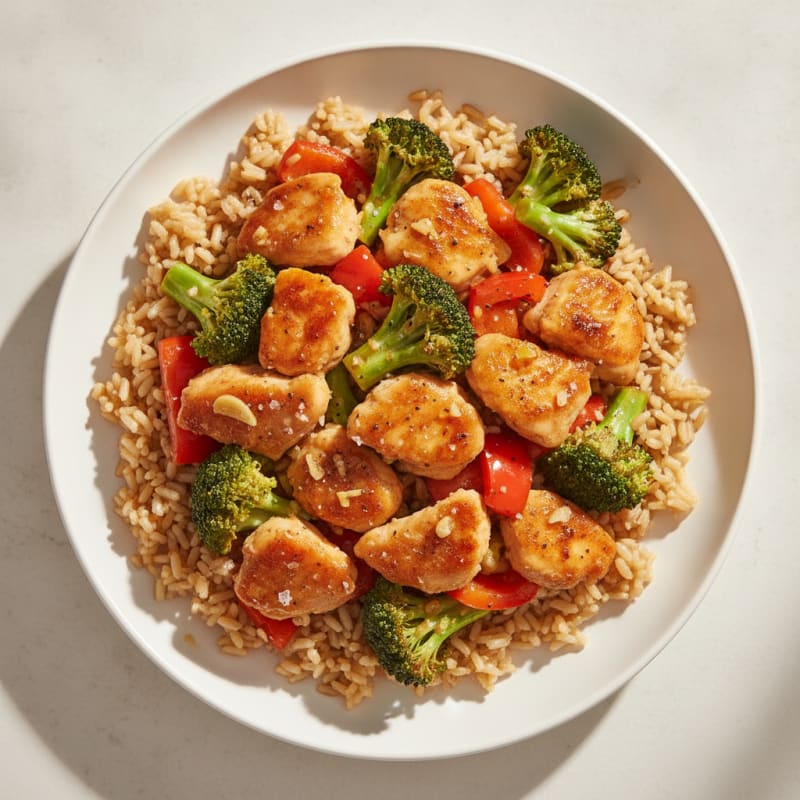 Honey-Garlic Chicken Stir-Fry
