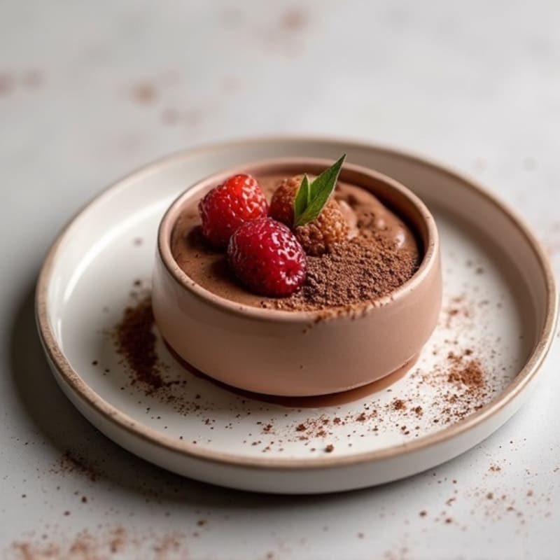 Silky Chocolate Protein Pudding