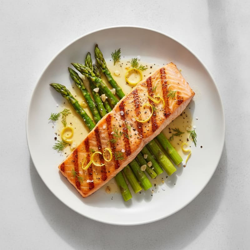 Lemon Herb Grilled Salmon