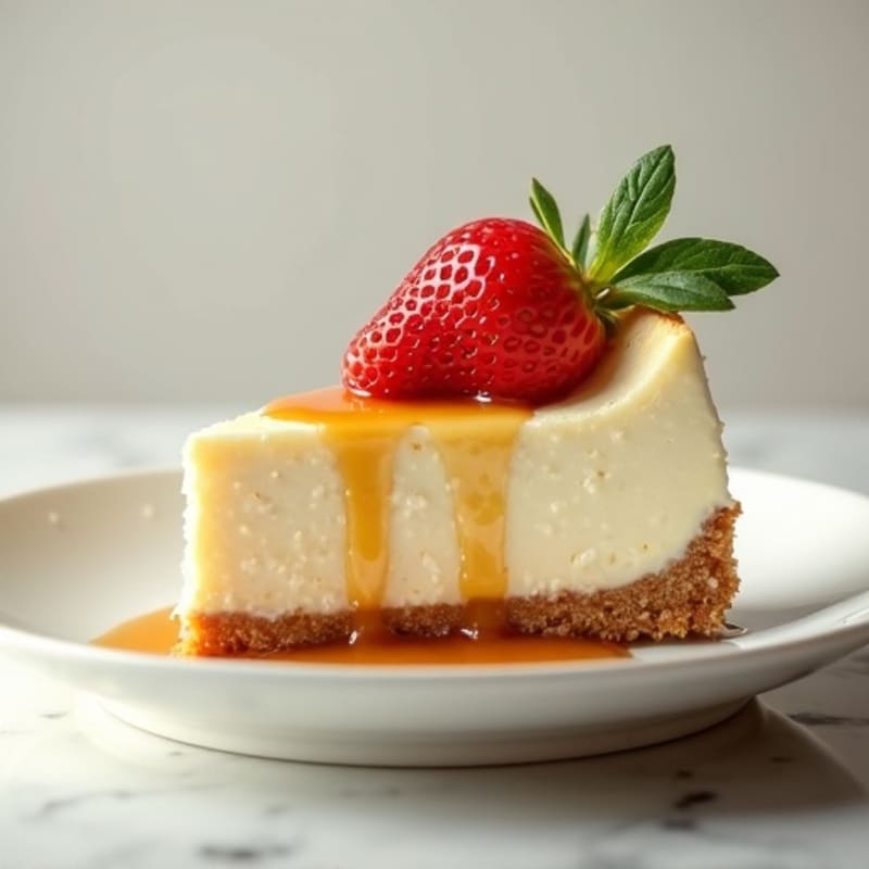 Creamy Greek Yogurt Protein Cheesecake