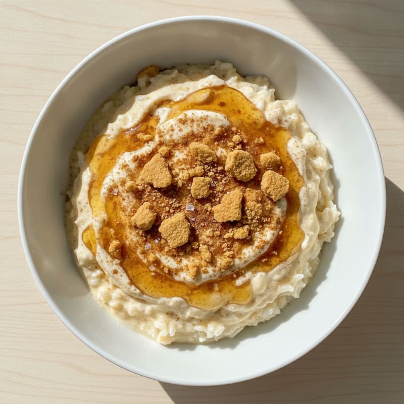 Vanilla Protein Rice Bowl with Honey