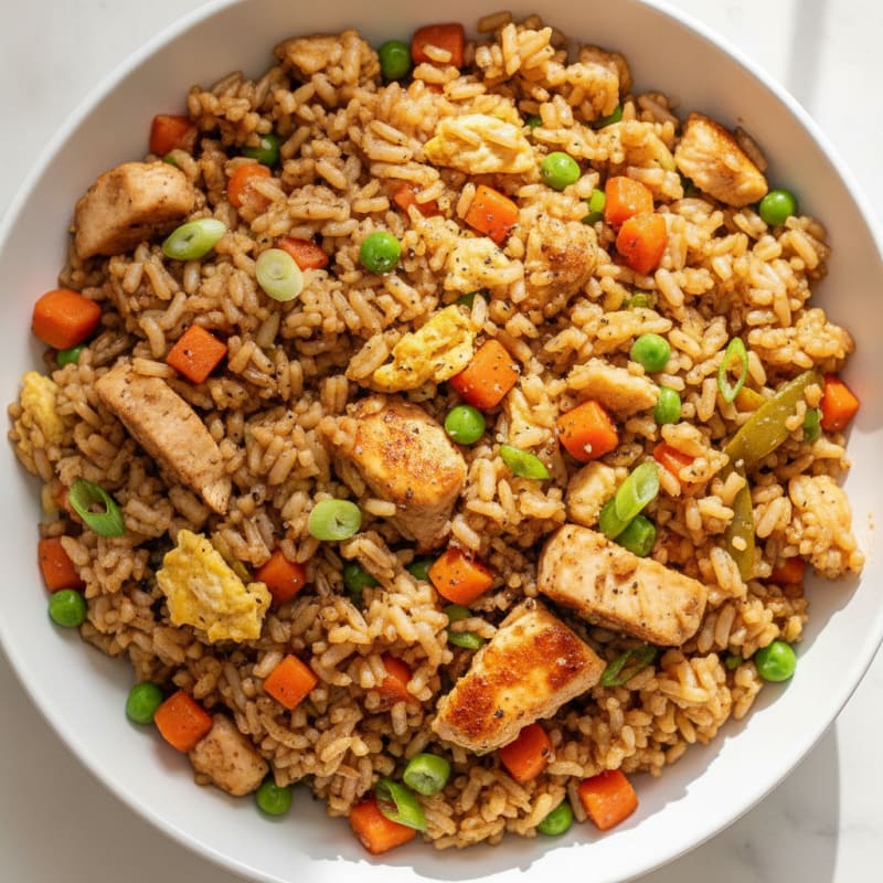 Chicken and Vegetable Fried Rice