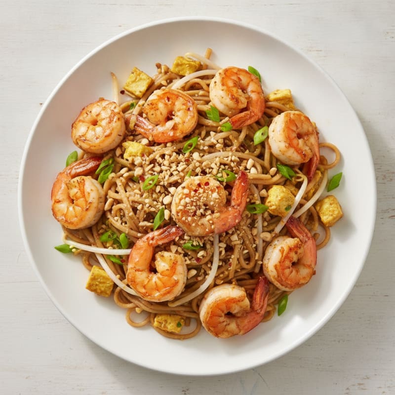 Shrimp Pad Thai Noodles