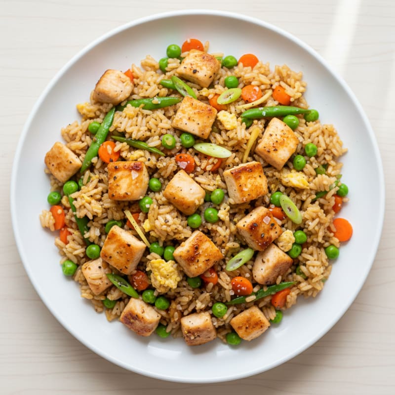 Chicken and Vegetable Fried Rice