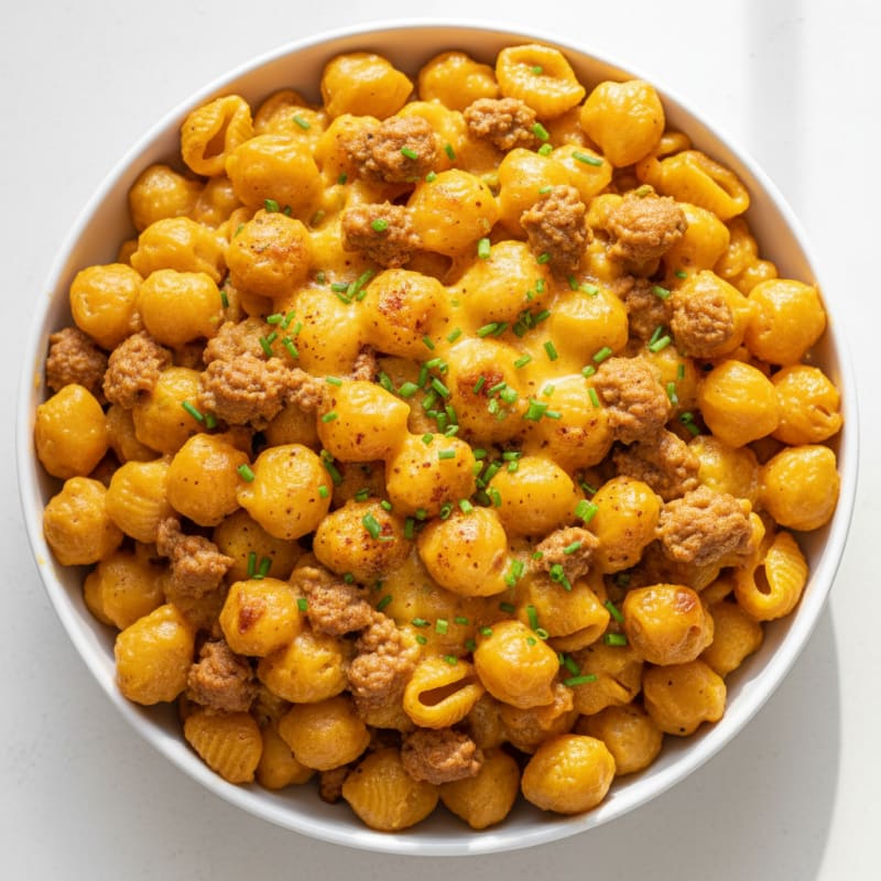 Creamy Golden Baked Macaroni and Cheese