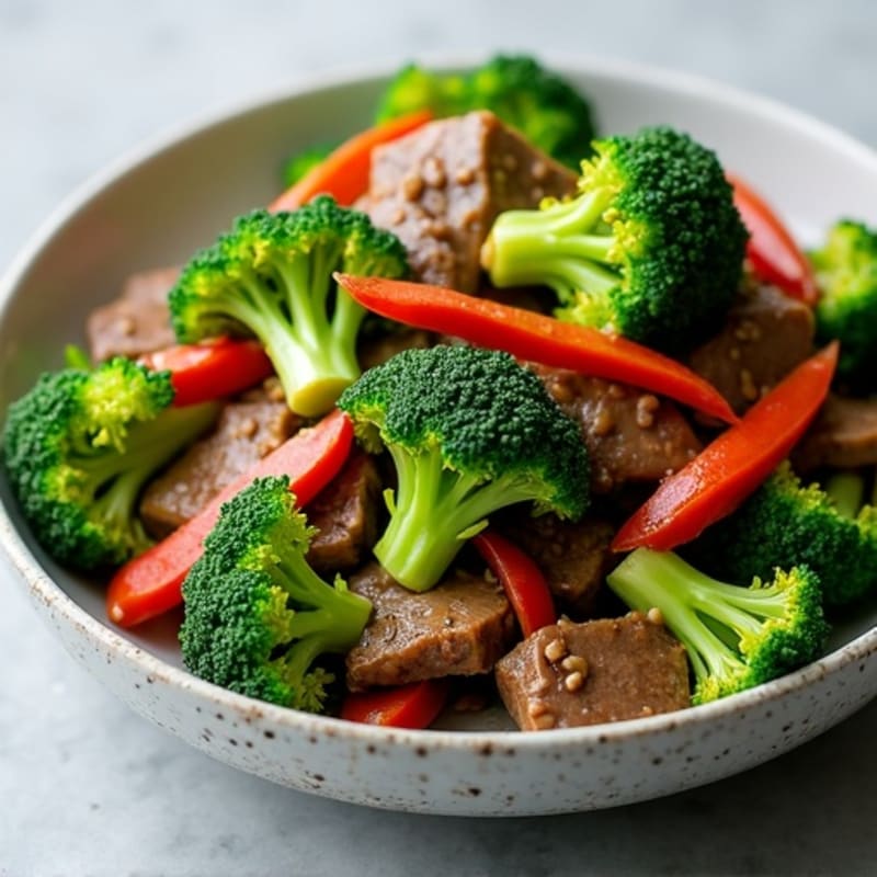 Ginger-Garlic Beef and Broccoli Stir-Fry