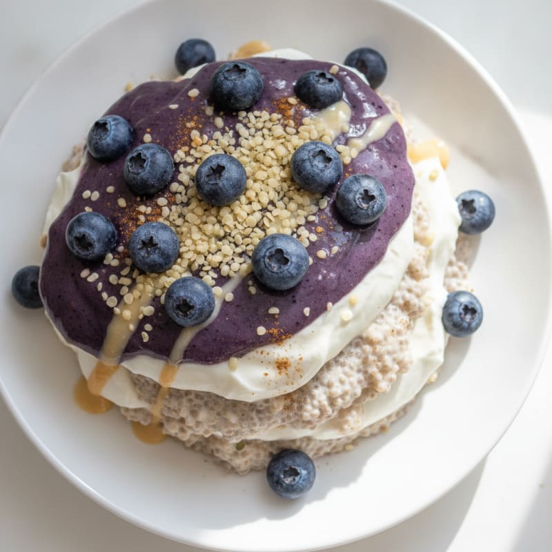 Açaí Chia Pudding Parfait