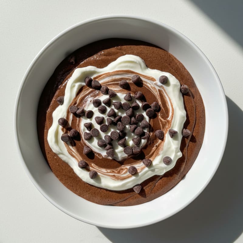 Protein Chocolate Pudding with Greek Yogurt
