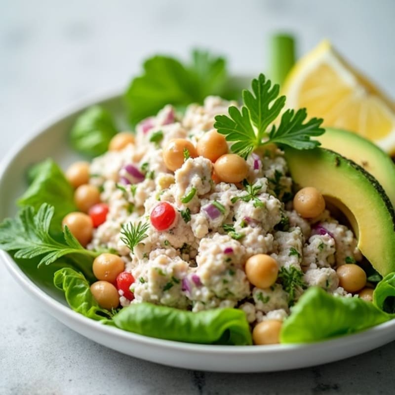 Creamy Fresh Herb Tuna Salad