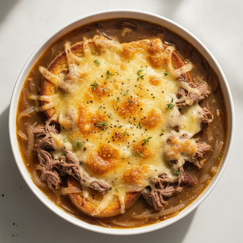 High-Protein French Onion Soup