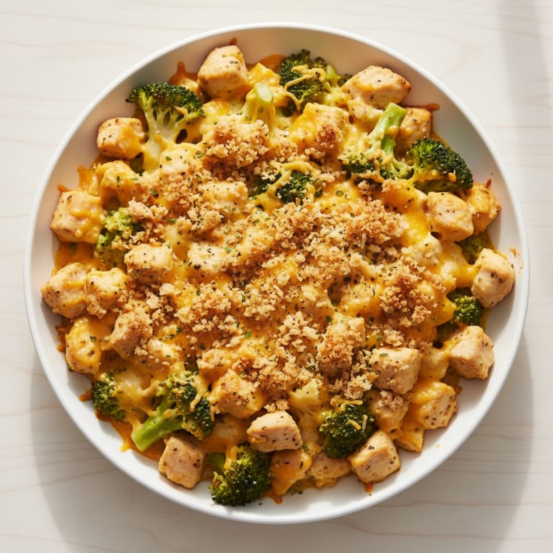 Cheesy Chicken and Broccoli Bake
