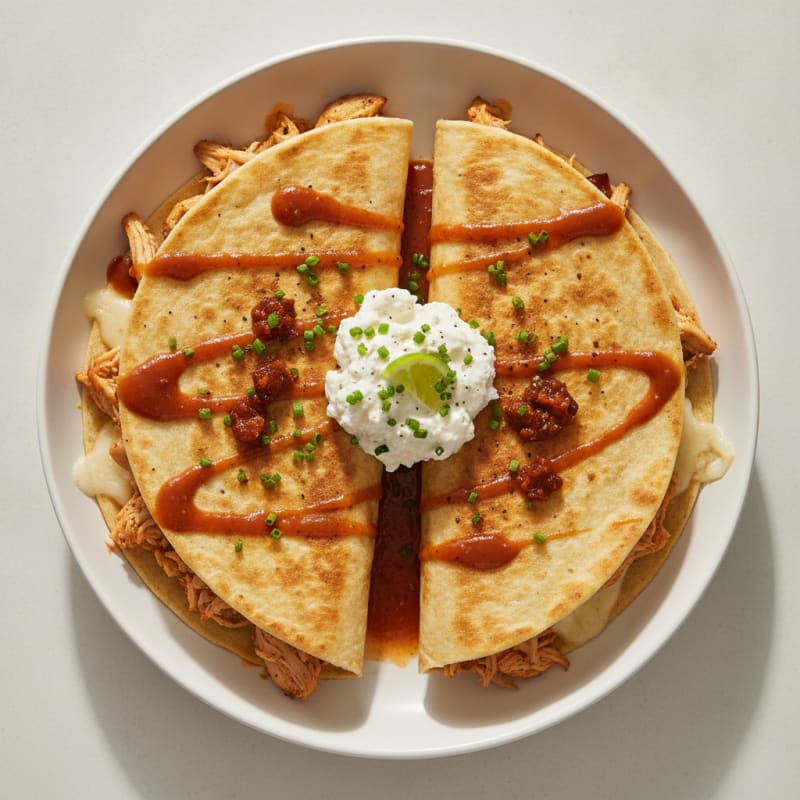 Chipotle Honey Chicken Quesadillas