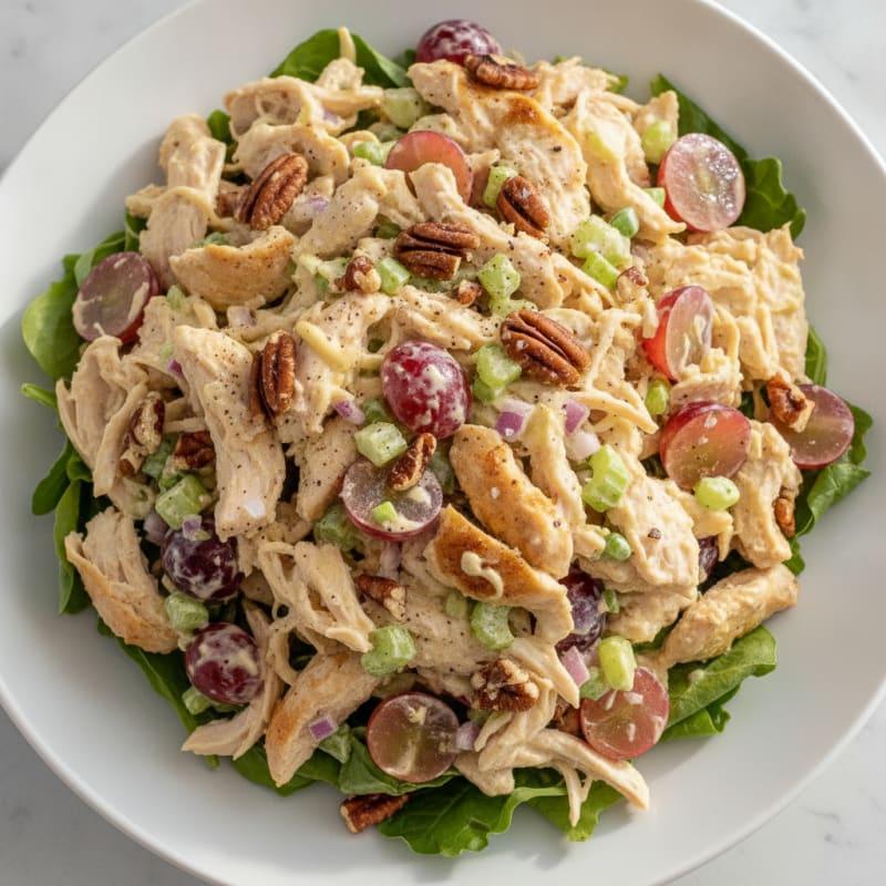 Chicken Salad with Grapes and Pecans