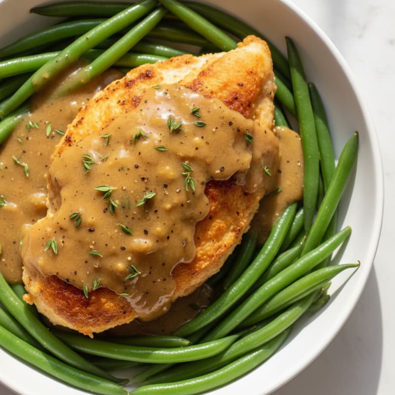 Classic Buttermilk Fried Chicken with Gravy