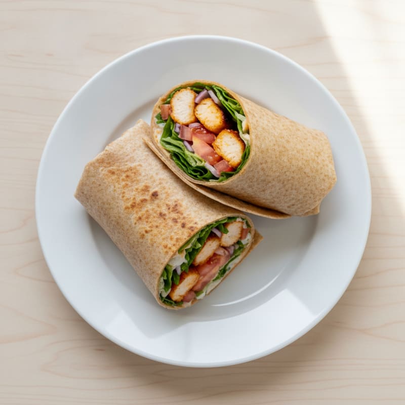 Buffalo Ranch Chicken Wraps