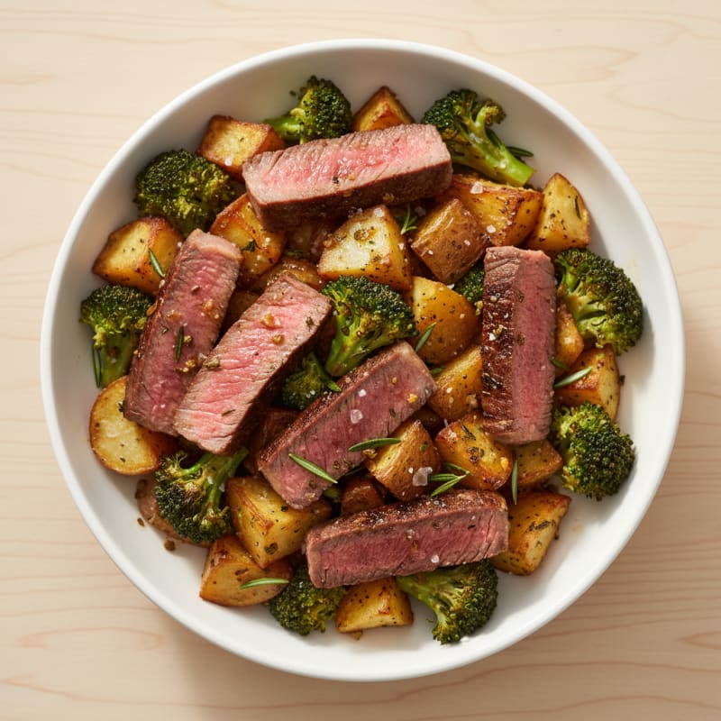 Hearty Steak and Potato Power Bowl