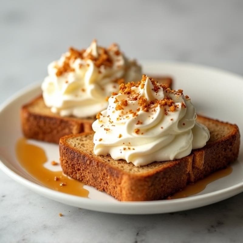 Creamy Whipped Cottage Cheese and Peanut Butter Toast