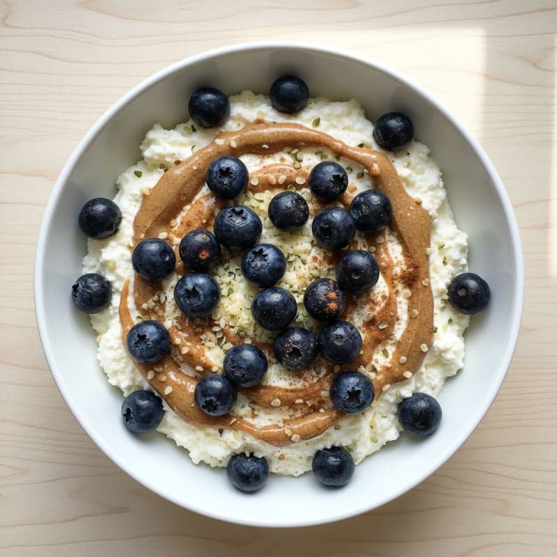 Protein Power Cottage Cheese Yogurt Bowl