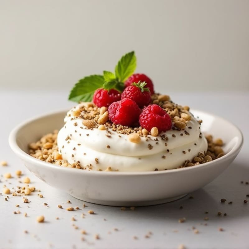 Greek Yogurt with Chia Seeds and Hemp Hearts