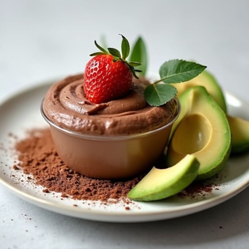 Creamy Chocolate Avocado Mousse