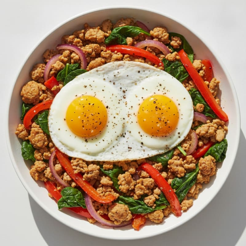 Hearty Grand Slam Breakfast Skillet