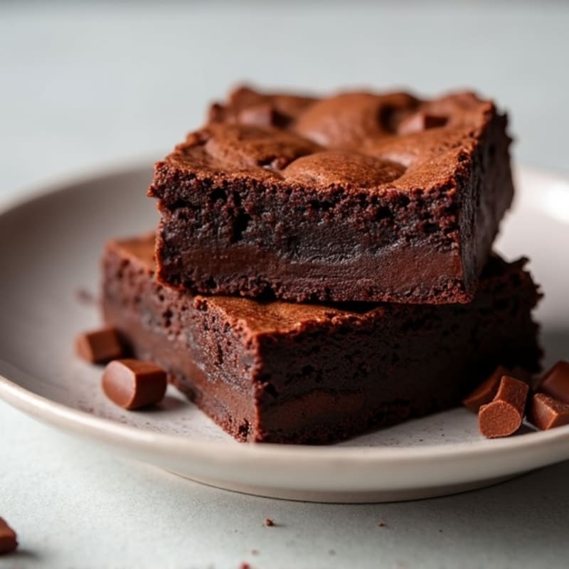 Protein-Packed Fudgy Chocolate Brownies