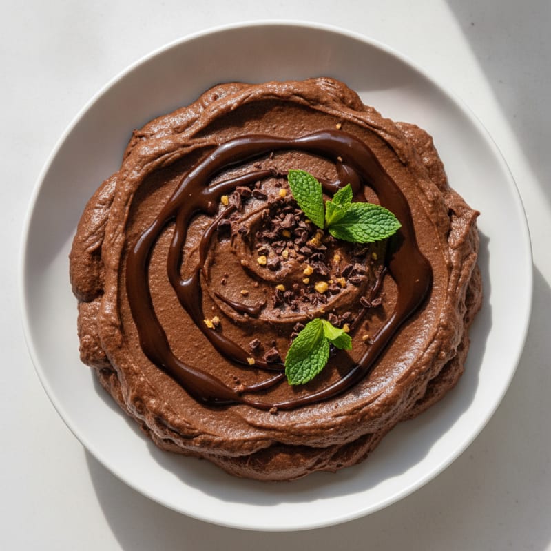 Silky Chocolate Protein Mousse
