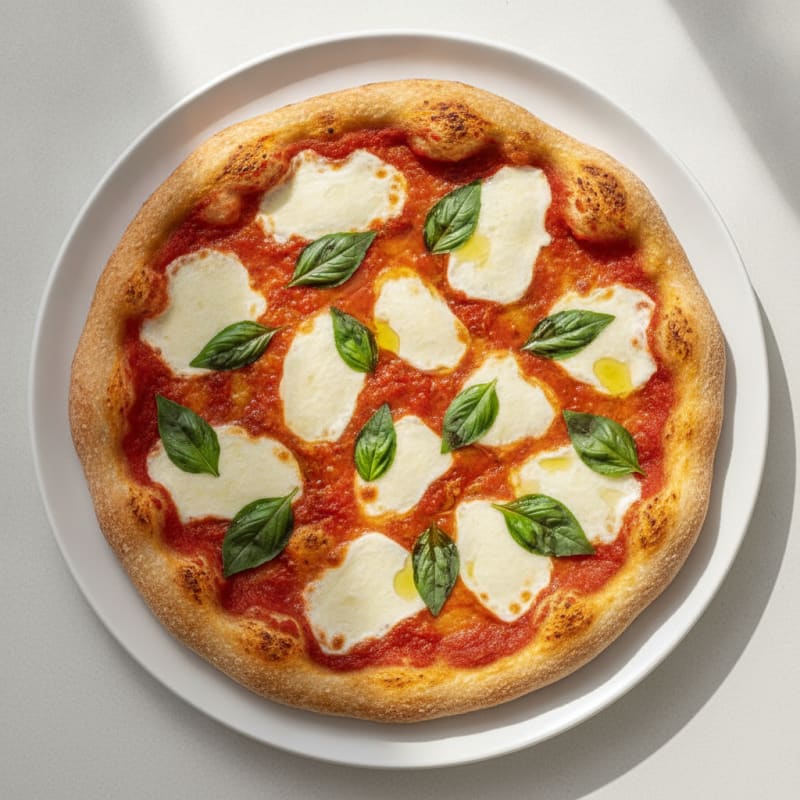 Classic Margherita Pizza with Fresh Basil