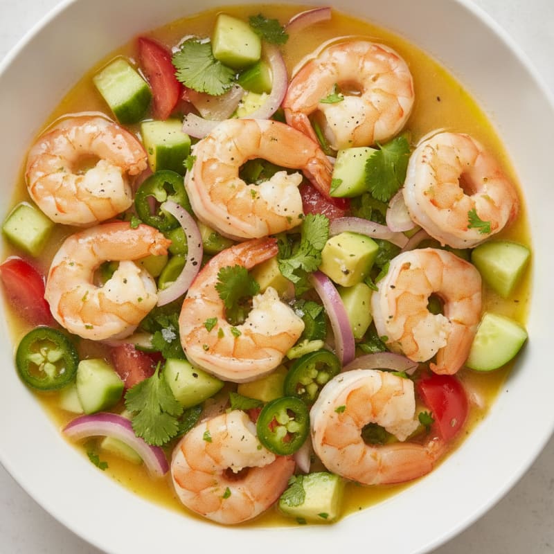 Shrimp and Avocado Ceviche