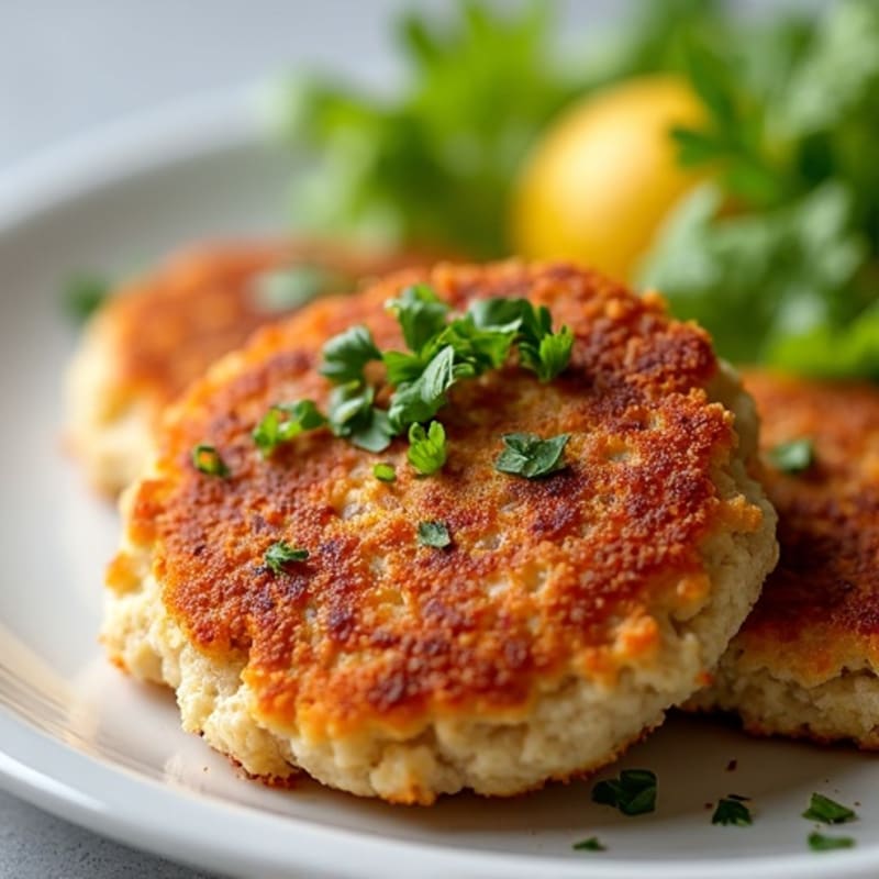 Crispy Pan-Seared Tuna Patties