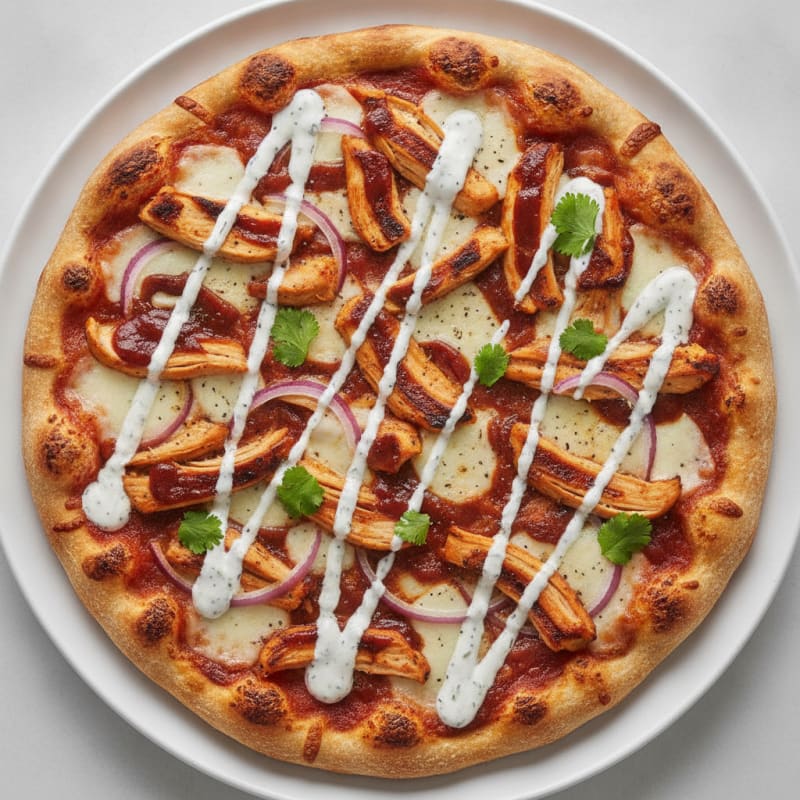 BBQ Ranch Chicken Pizza