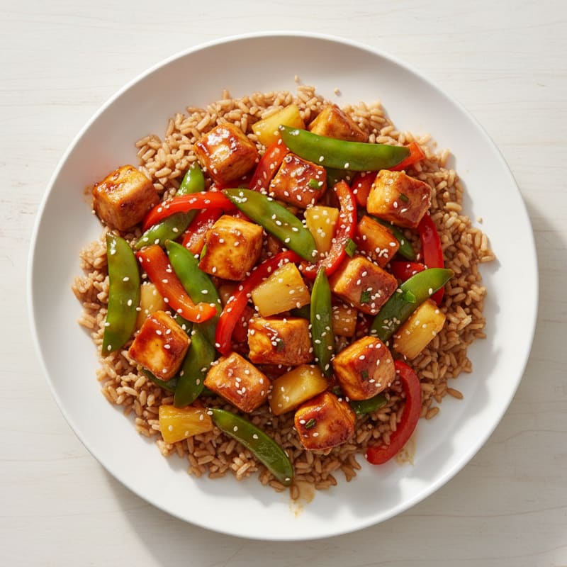 Sweet and Sour Chicken Stir-Fry