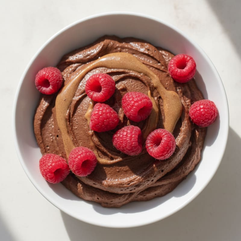 Creamy Chocolate Protein Pudding with Greek Yogurt