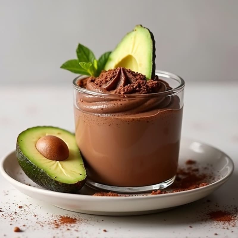 Creamy Avocado Chocolate Mousse