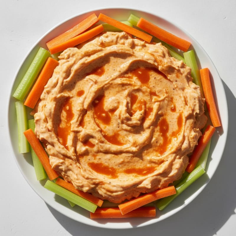 High-Protein Buffalo Chicken Dip