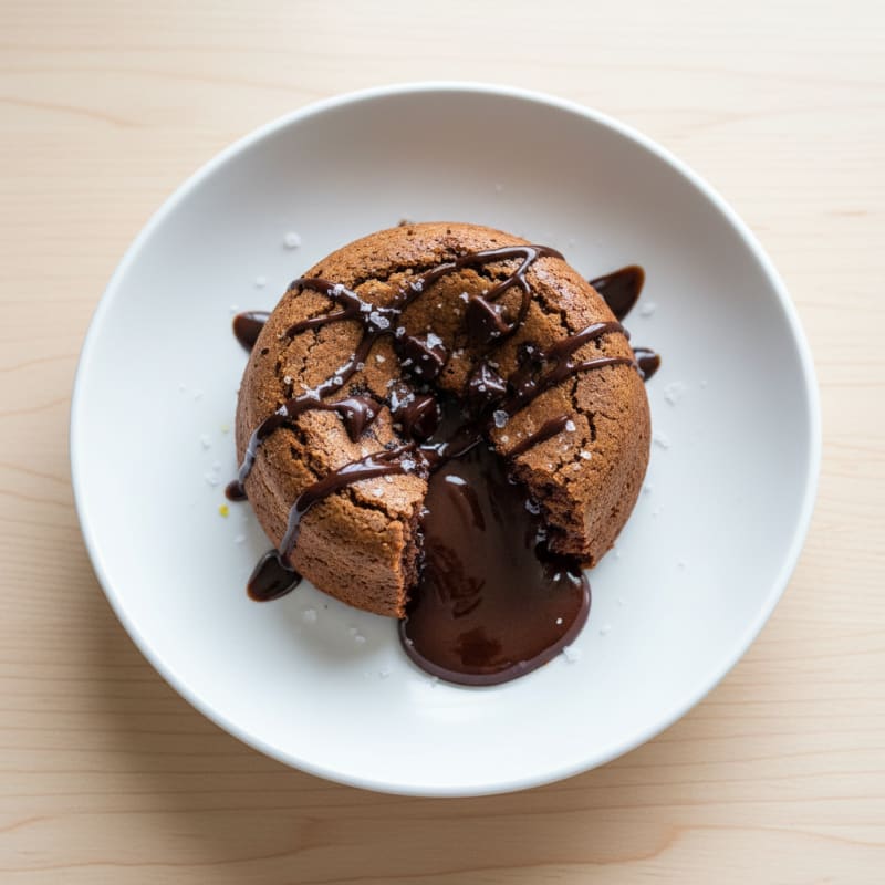 Creamy Dark Chocolate Lava Cake