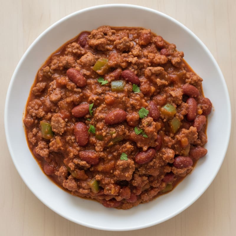Hearty Beef and Bean Chili