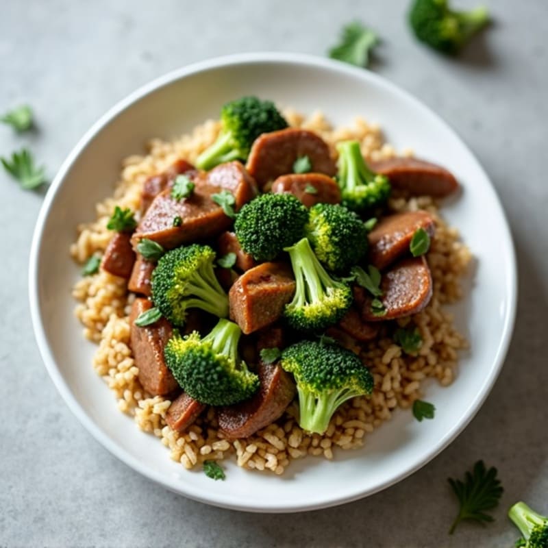 Savory Garlic-Ginger Beef and Broccoli Stir-Fry