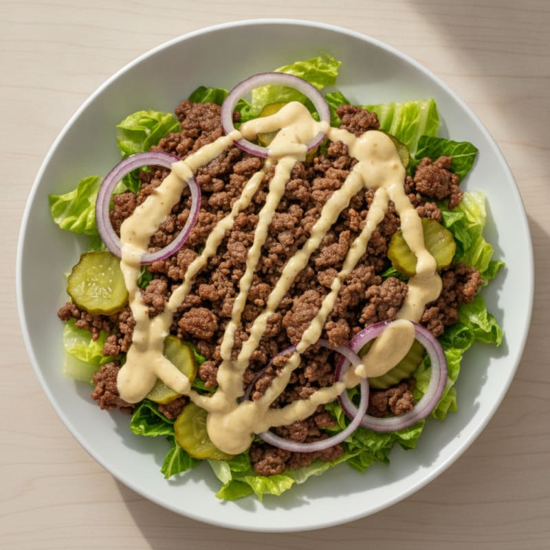 Big Mac Protein Bowl