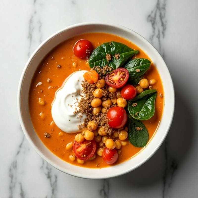 Creamy Spiced Red Lentil Stew