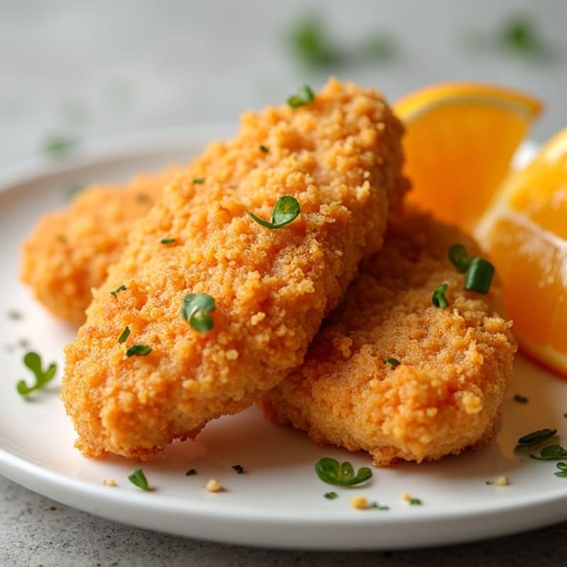 Crispy Air-Fried Orange Chicken