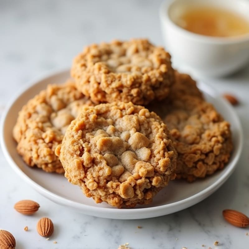Healthy Chewy Oat Breakfast Cookies